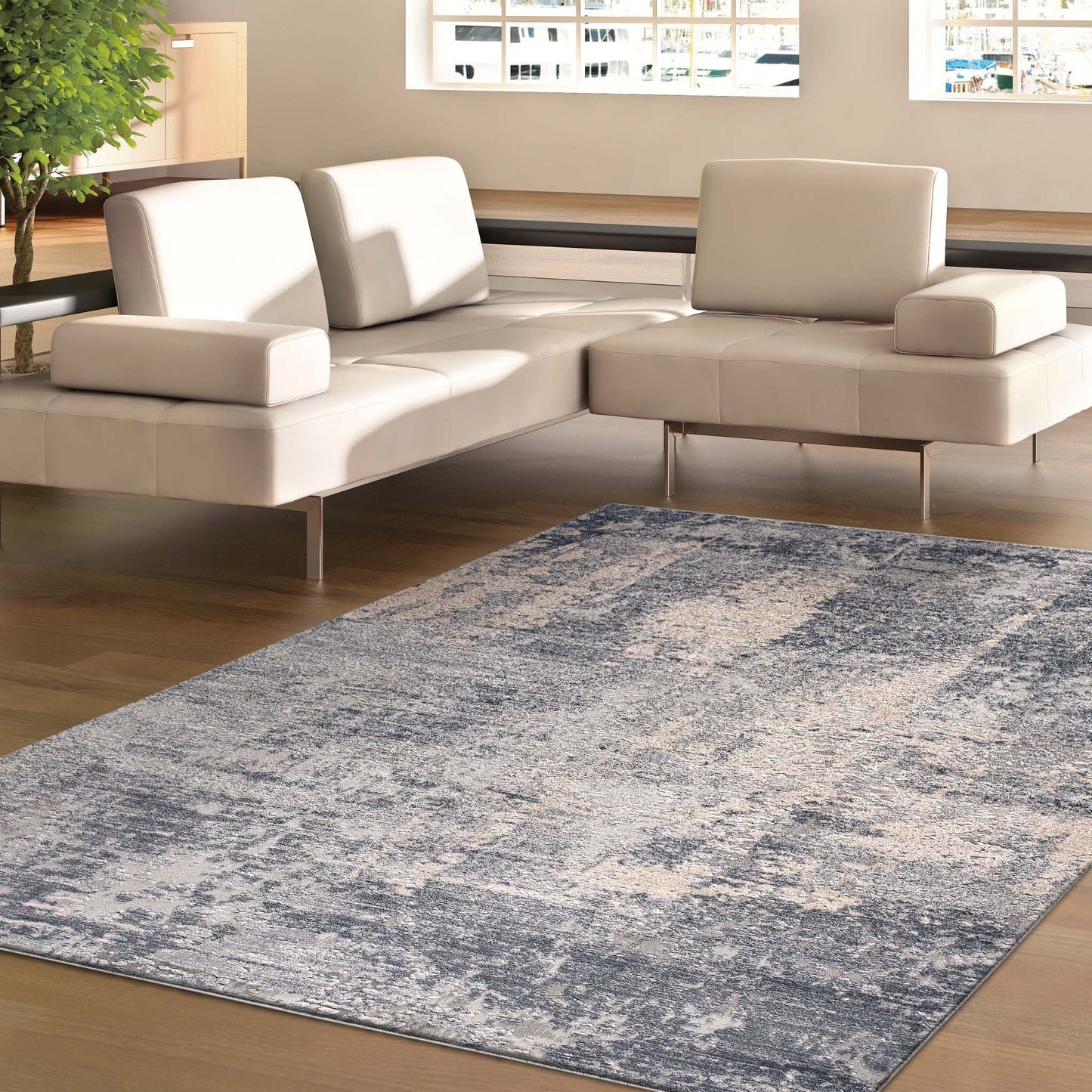 Sima Turkish Rug 343 Smoke