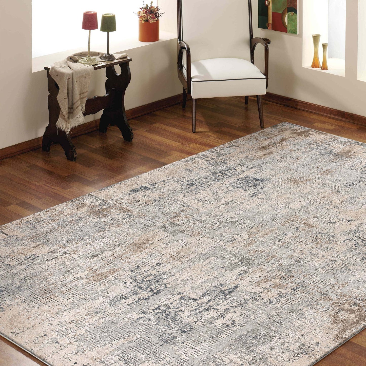 Sima Turkish Rug 714 Grey