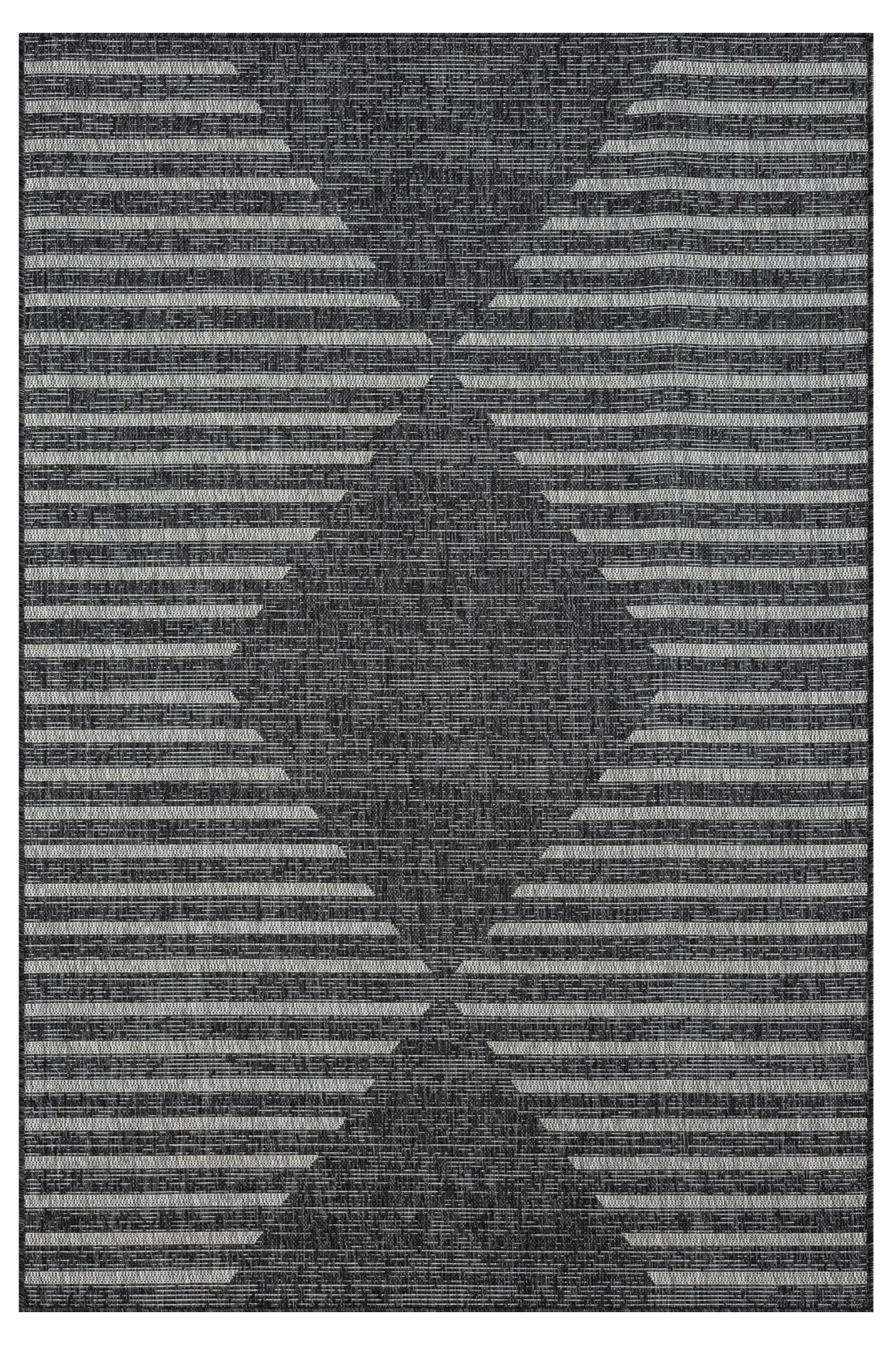 Alfa Out Door Rug 425 Ebony