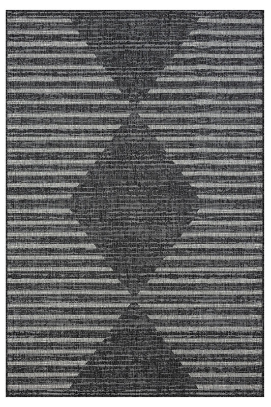 Alfa Out Door Rug 425 Ebony