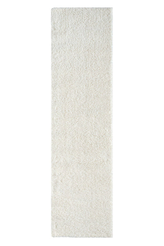 Fluffy Shag Rug 393 Sand Runner