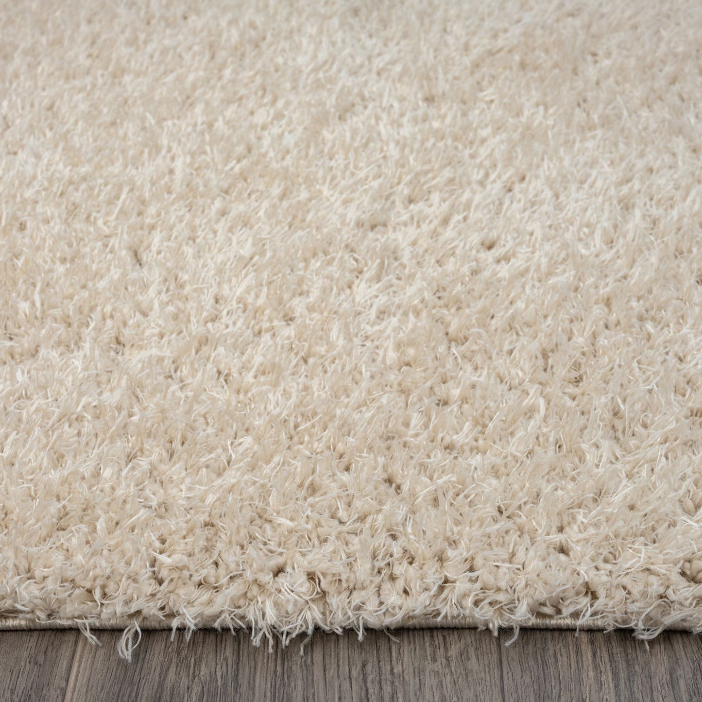 Fluffy Shag Rug 394 Fawn Runner