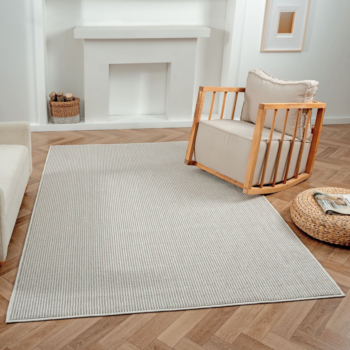 Lace Rugs 195 Cloud