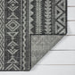 Alfa Out Door Rug 421 Charcoal Runner