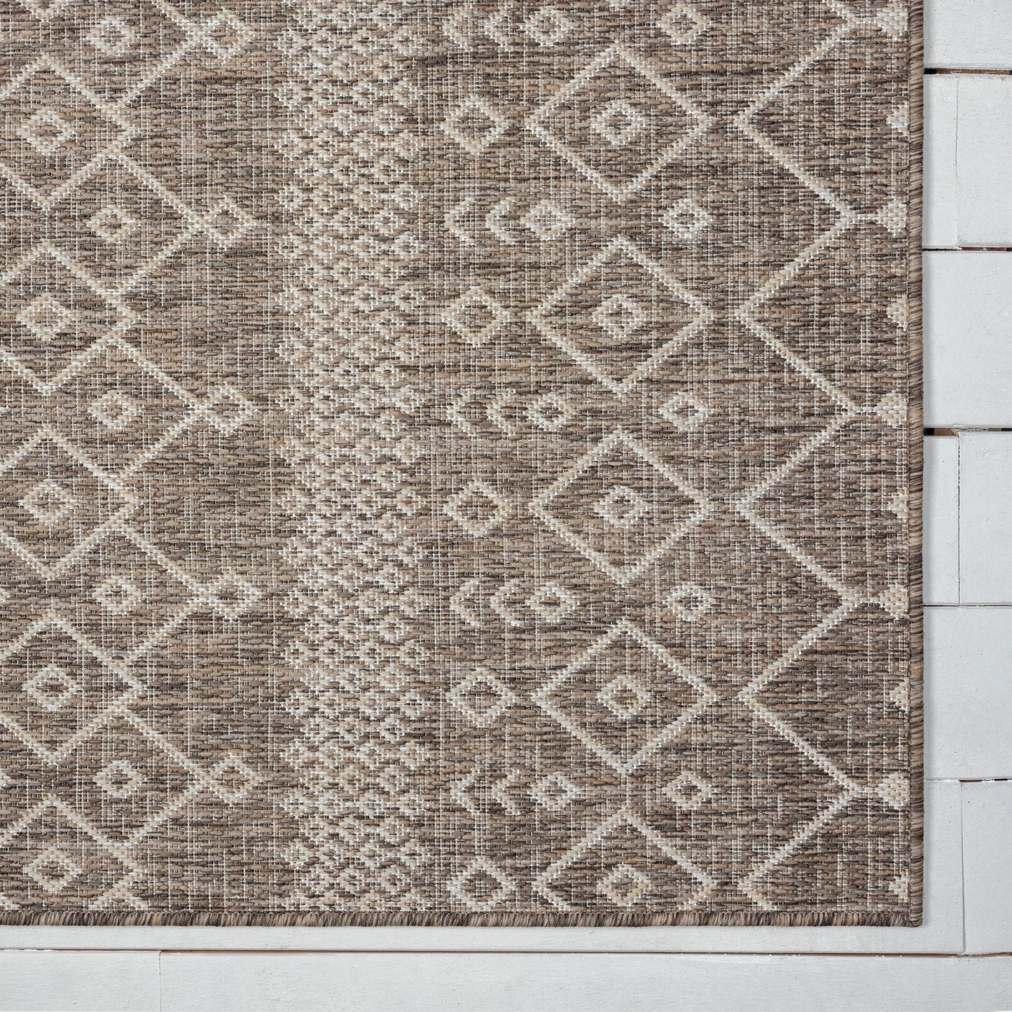 Patio Out door Rug 451 Almond Runner