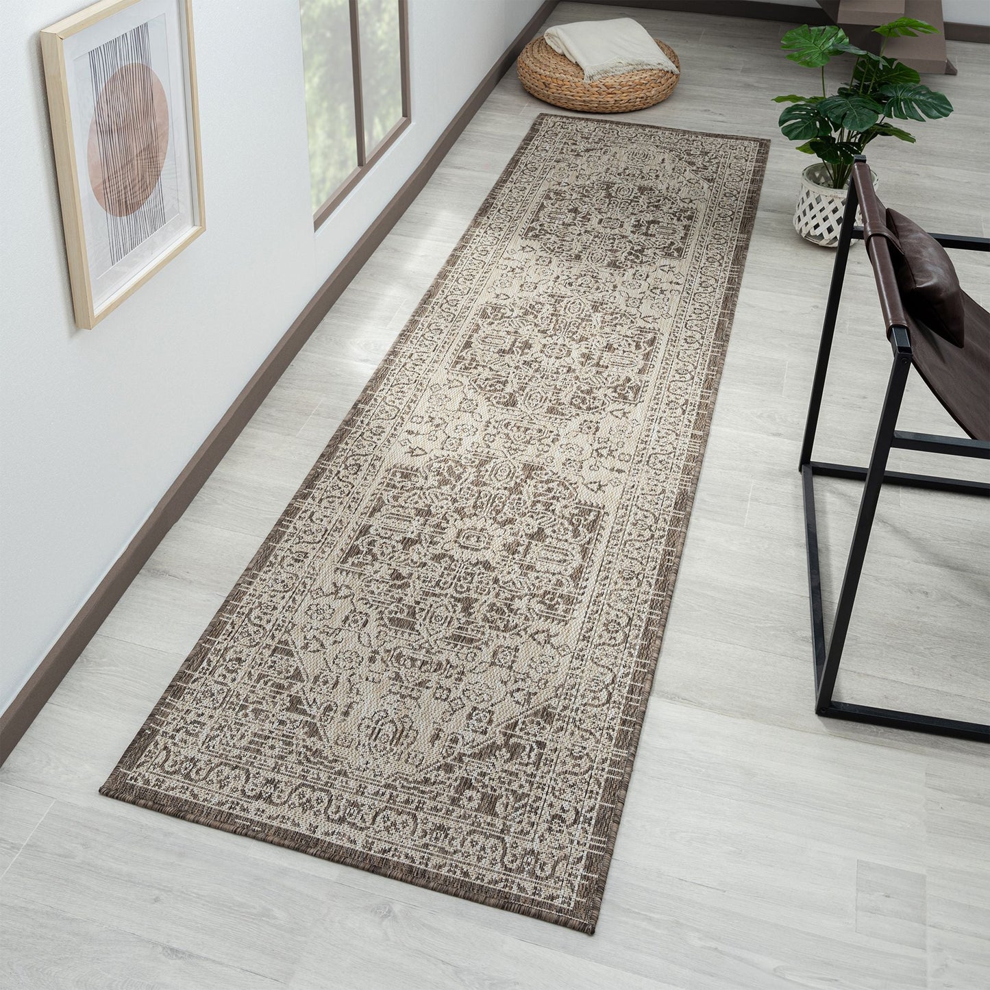 Patio Out door Rug 454 Honey Runner