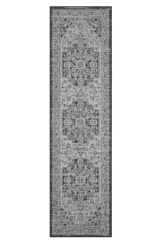 Alfa Out Door Rug 424 Slate Runner