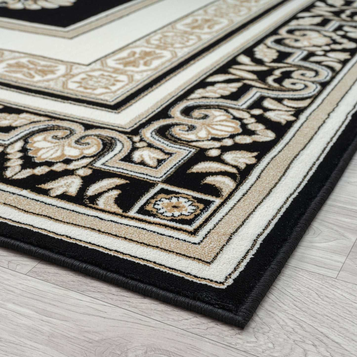 Royal Persian Rug 523 Black Runner