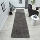 Fluffy Shag Rug 395 Ash Runner