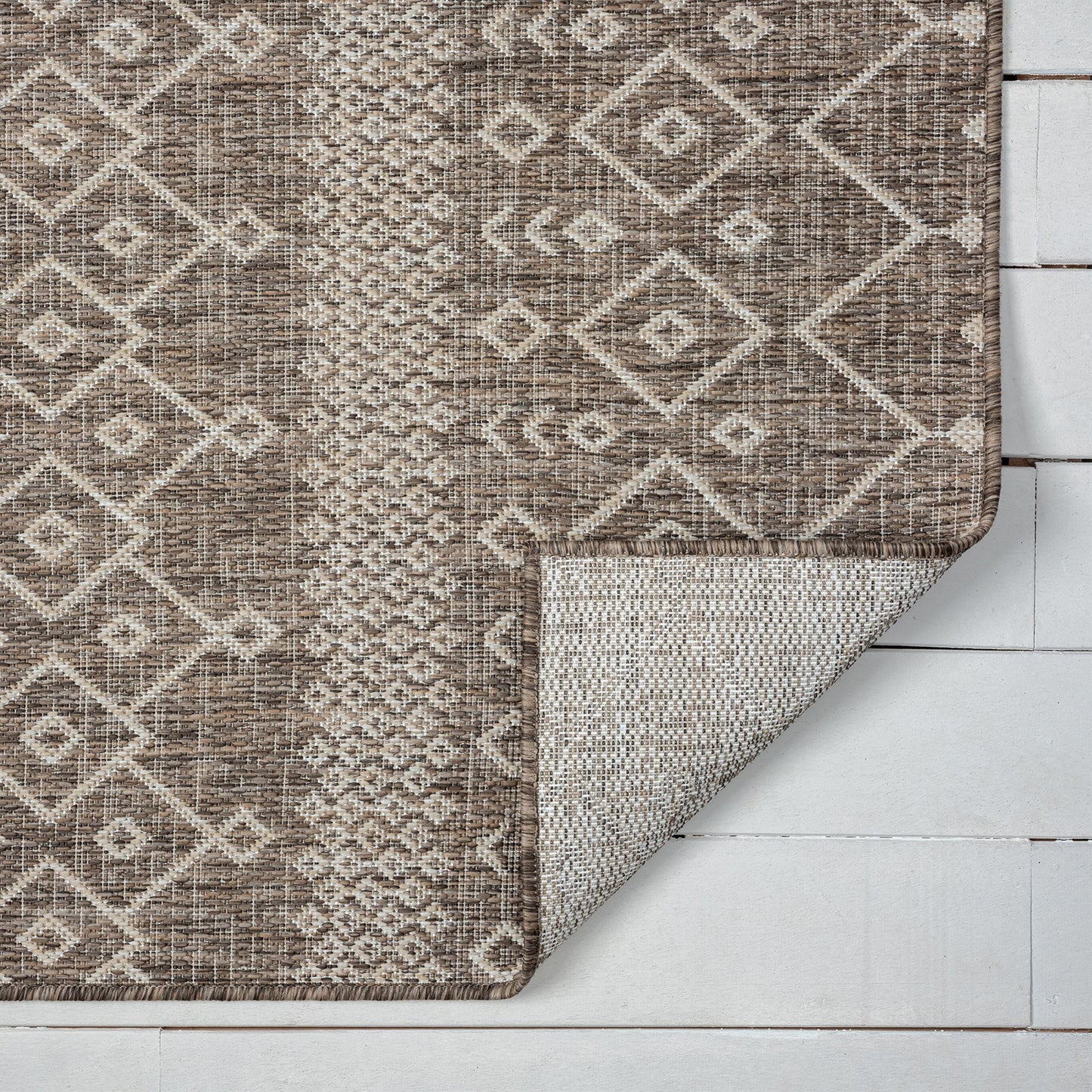 Patio Out door Rug 451 Almond Runner