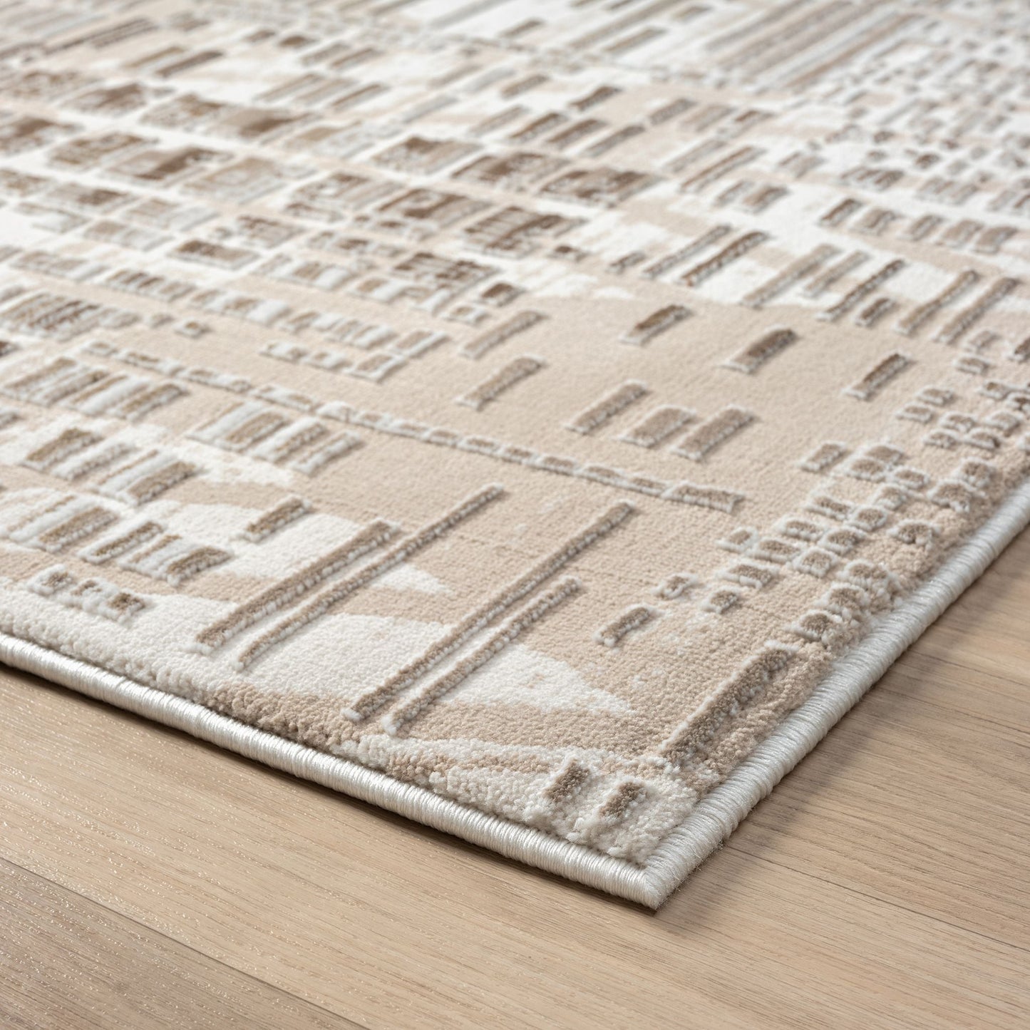 Parable Rug 473 Taupe Runner