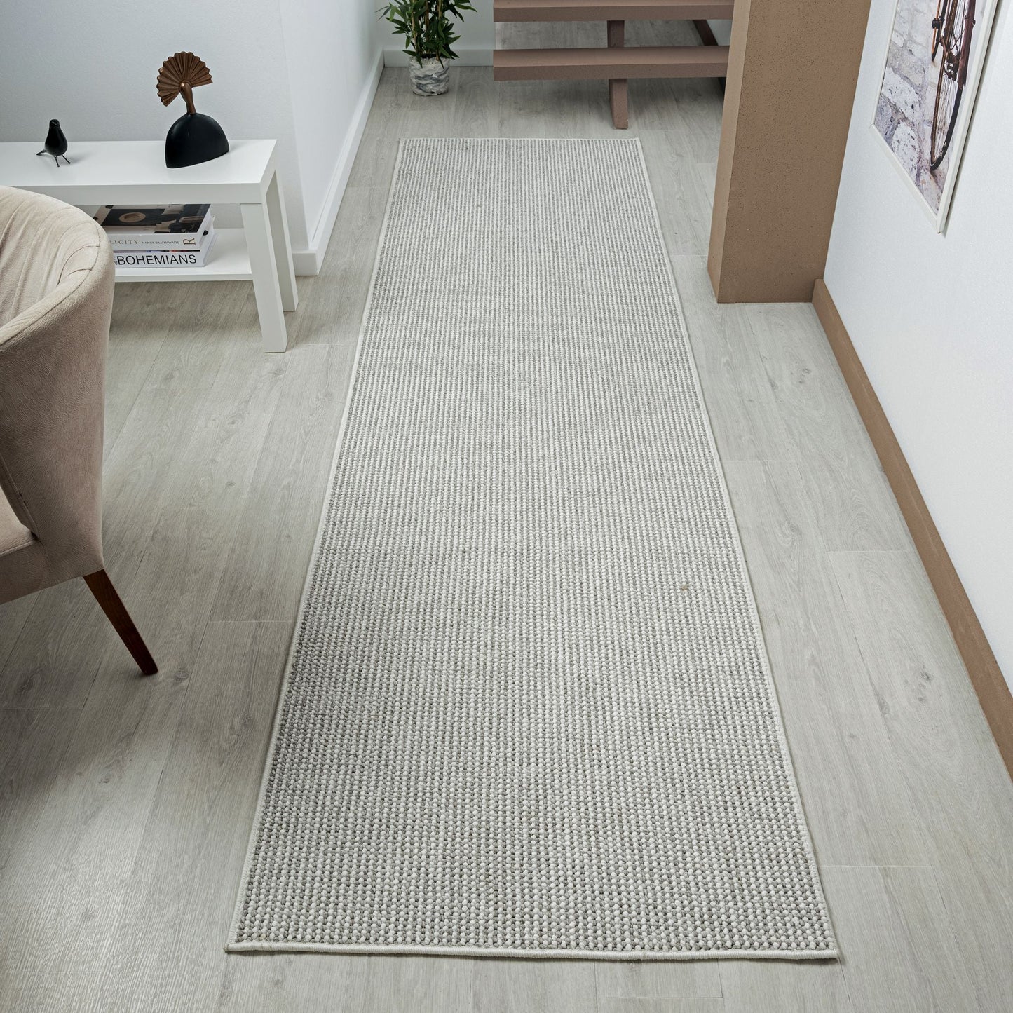 Lace Rugs 198 Silver Runner