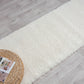 Fluffy Shag Rug 393 Sand Runner