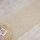 Fluffy Shag Rug 394 Fawn Runner