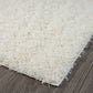 Fluffy Shag Rug 393 Sand Runner