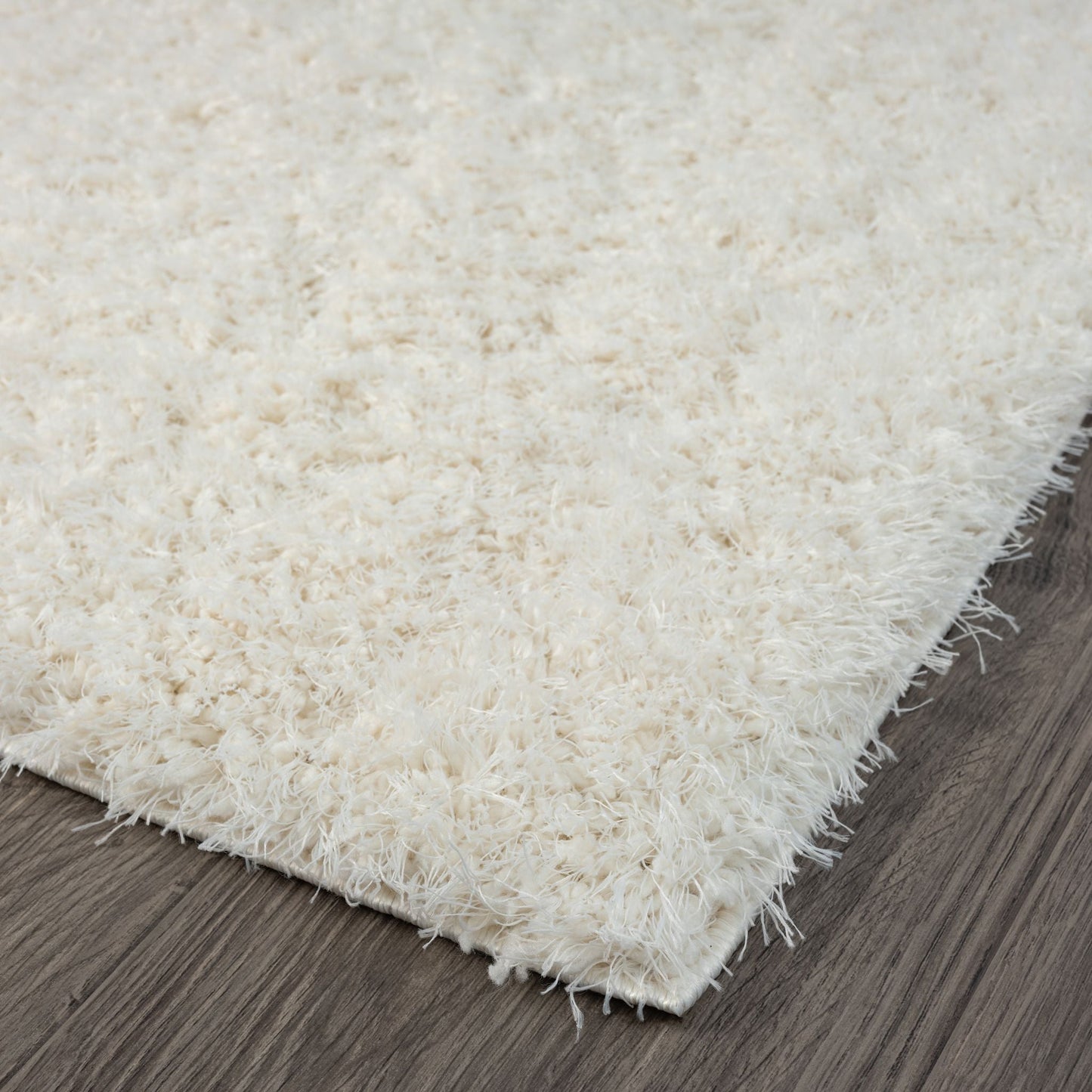 Fluffy Shag Rug 393 Sand Runner