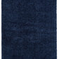 Fluffy Shag Rug 396 Navy