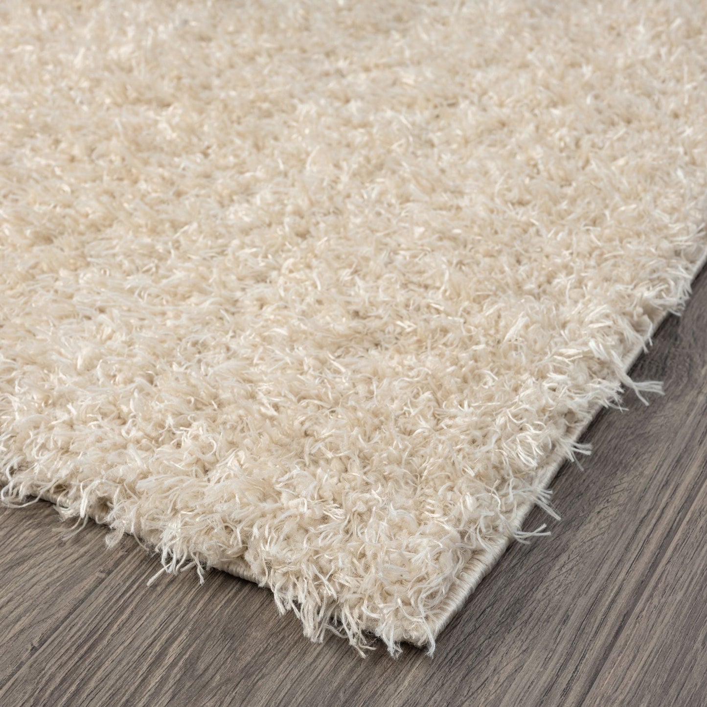 Fluffy Shag Rug 394 Fawn Runner