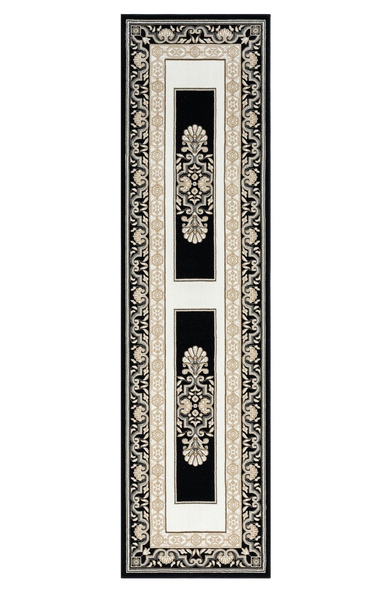 Royal Persian Rug 523 Black Runner