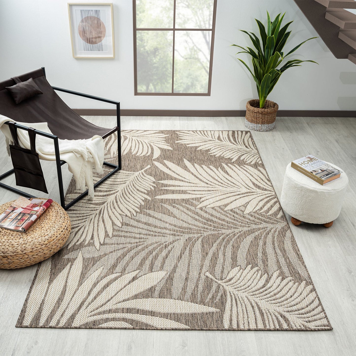 Patio Out door Rug 456 Taupe