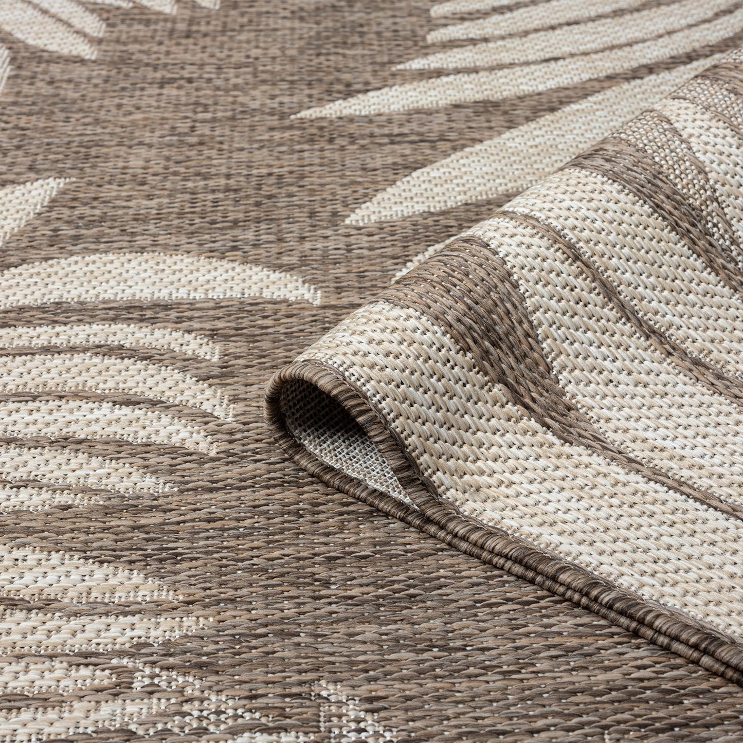 Patio Out door Rug 456 Taupe Runner