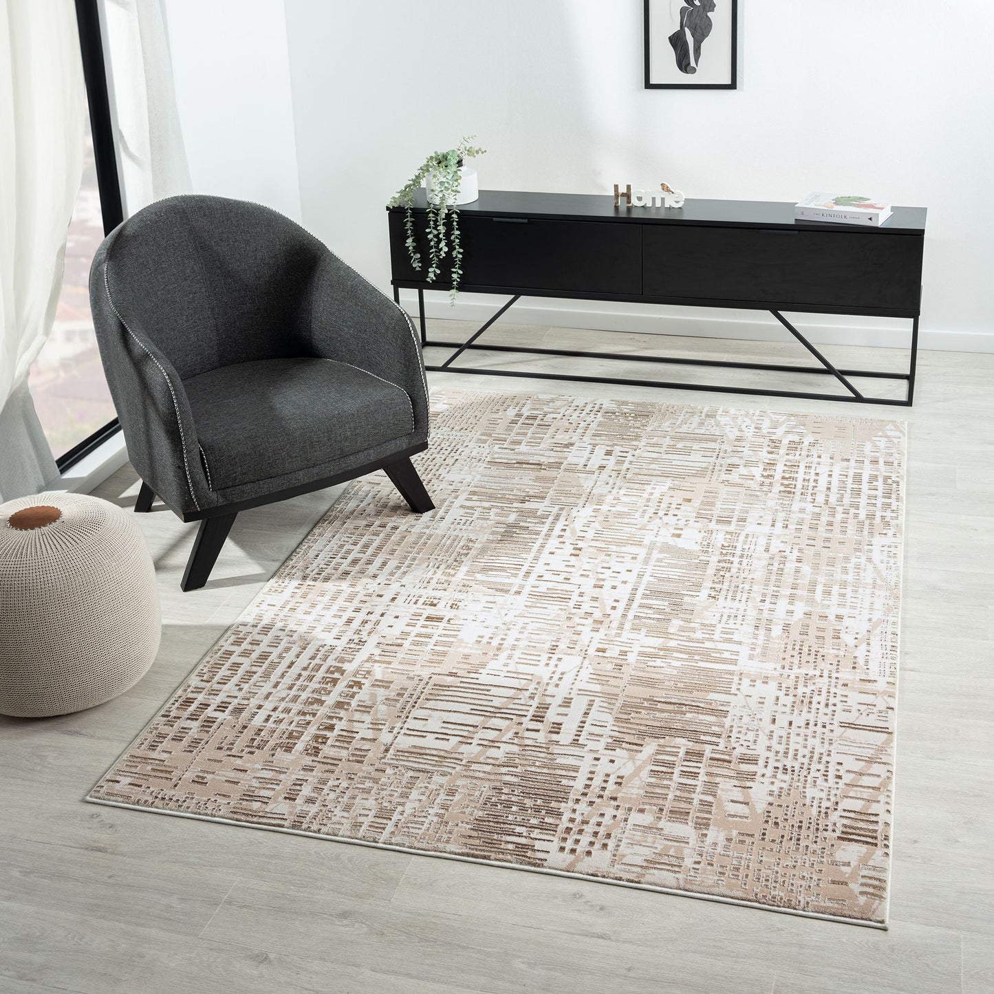 Parable Rug 473 Taupe