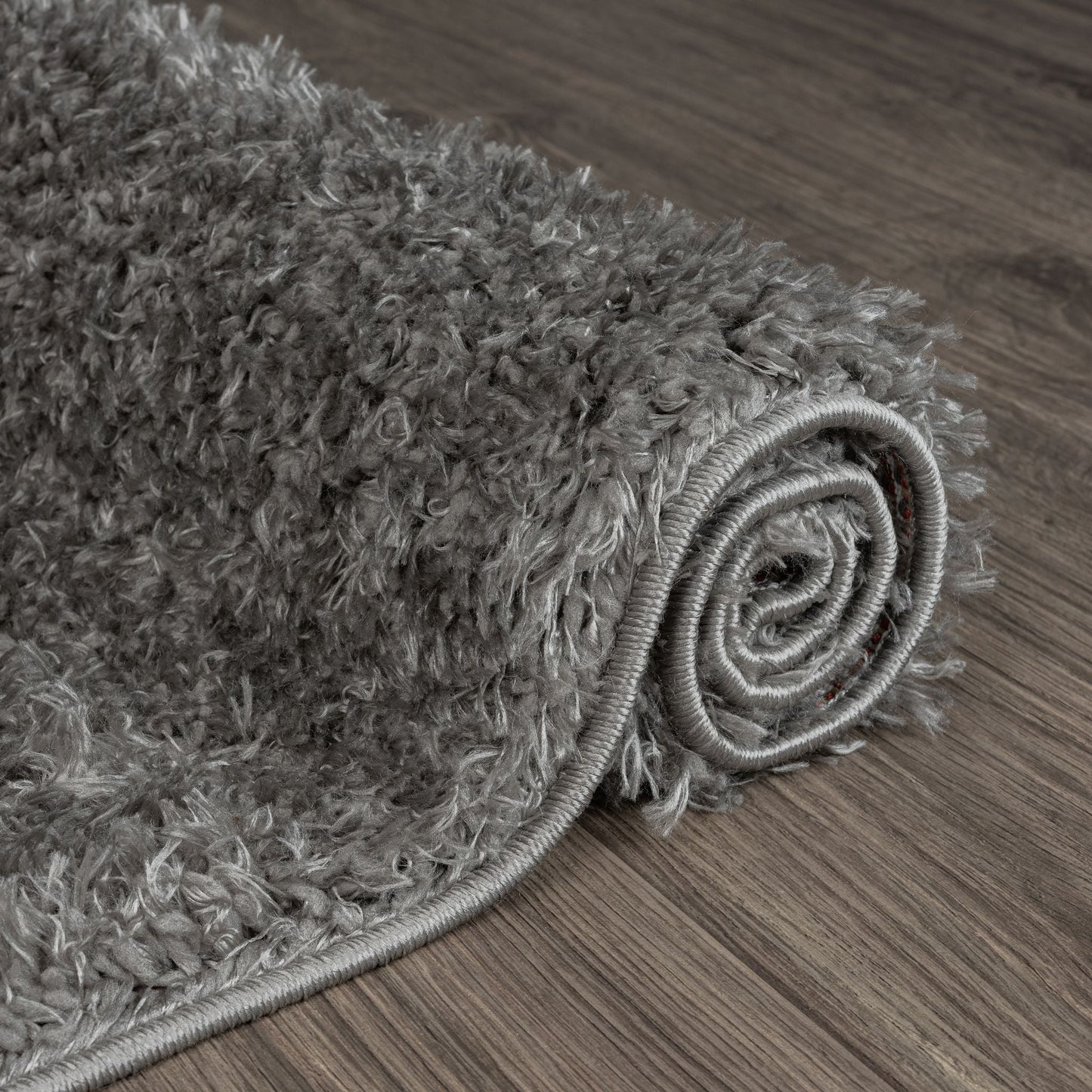 Fluffy Shag Rug 395 Ash Runner